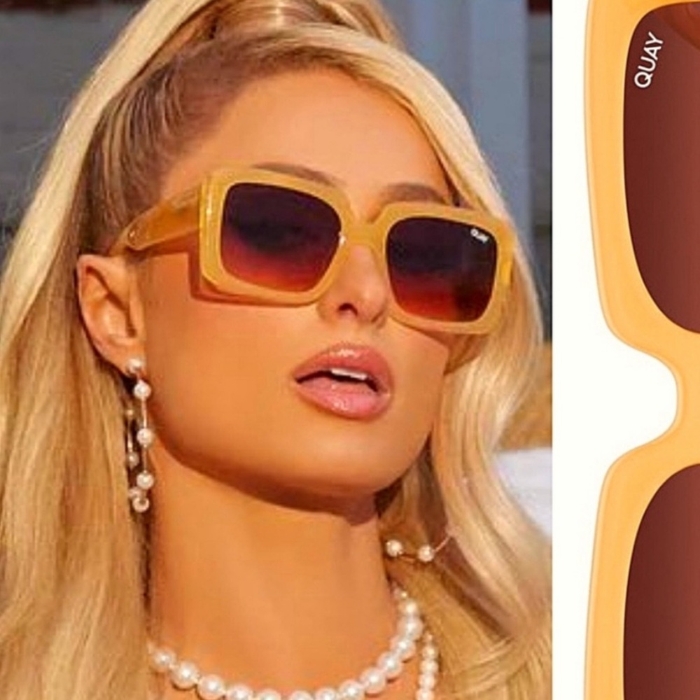 NEW QUAY Australia total vibe yellow sunglasses